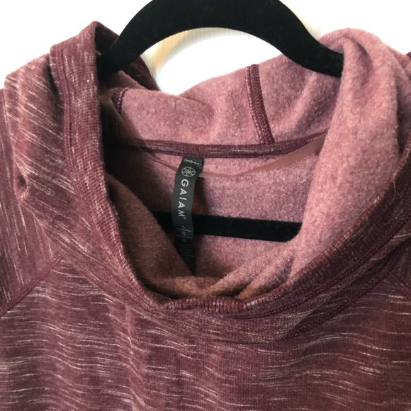 L Tunic Hooded Cowel Neck Sweater - Picture 6 of 9